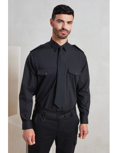 P-PR210-Pilot Shirt Long Sleeve